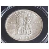 1937 Daniel Boone Half Dollar RARE 9,810 Minted