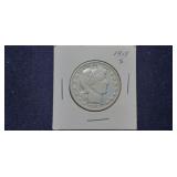1915 S Barber Half Dollar