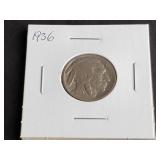 1936 Buffalo Nickel