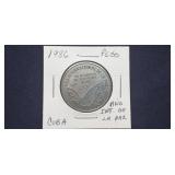 1986 Peso From Cuba Rare Only 5,000 Minted