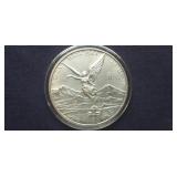 2008 1 OZ Libertad .999 Silver from Mexico