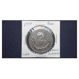 1991 Peso From Cuba Rare Only 3,000 Minted