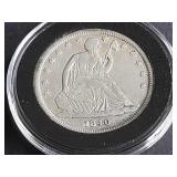 1840 Seated Liberty Half Dollar