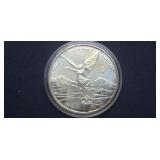 2009 1 OZ Libertad .999 Silver from Mexico