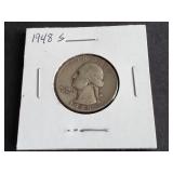 1948 S Washington Quarter