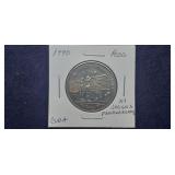 1990 Peso From Cuba Rare Only 5,000 Minted