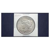 1924 Peace Silver Dollar