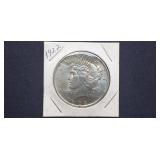 1922 Peace Silver Dollar