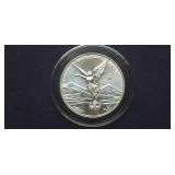 2002 1 OZ Libertad .999 Silver from Mexico