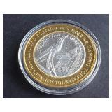 Mannattan Express $10 Gaming Token .999 Silver