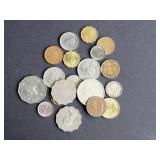 19 Foreign Coins