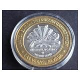 Rio Suite Hotel $10 Gaming Token 999 Silver Center
