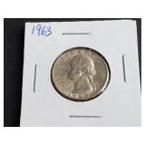 1963 Washington Quarter