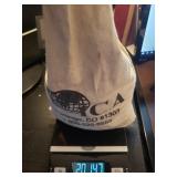 Almost 21 Pounds of Wheat Cents in a Cloth Bag