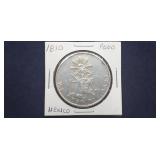 1870 M°C UN Peso From Mexico 90.3% Silver