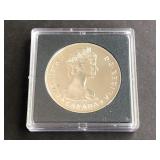 1985 Canadian Silver Dollar National Parks Moose
