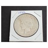 1922 Peace Silver Dollar