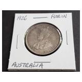 1926 Florin from Australia 92.50% Silver