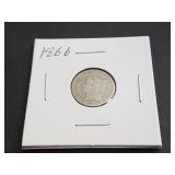 1866  3 Cent Nickel