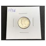 1936 Mercury Dime