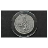1985 The American Prospector 1 Ounce .999 Silver