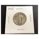 1925 Standing Liberty Quarter Dollar