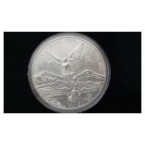 2017 1 Ounce Libertad From Mexico .999 Silver