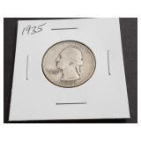 1935 Washington Quarter
