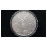 2010 1 Ounce Libertad From Mexico .999 Silver
