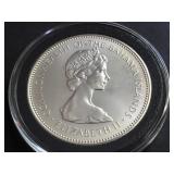 1973 $2 from The Bahamas .925 Silver Low Mintage