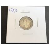 1923 Mercury Dime