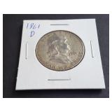 1961 D Franklin Half Dollar