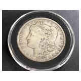 1887 Morgan Silver Dollar