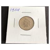 1864 Indian Head Cent