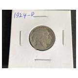 1924 D Buffalo Nickel