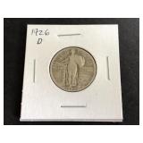 1926 D Standing Liberty Quarter Dollar