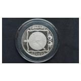 1985 $20 "Brass Nocturnal" From BVI .925 Silver