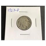 1927 D Buffalo Nickel