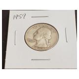 1959 Washington Quarter