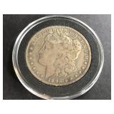 1892 O Morgan Silver Dollar