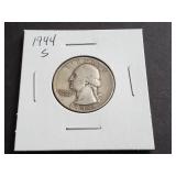 1944 S Washington Quarter
