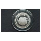 1985 20 Dollars "Sword Guillon" Fm BVI .925 Silv