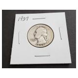 1937 Washington Quarter