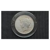 1923 Peace Silver dollar