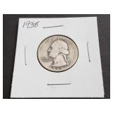 1938 Washington Quarter