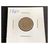 1860 Indian Head Cent