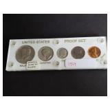 1964 Proof Set with Kennedy Half Dollar DDR