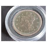1852 Large Cent