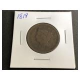 1819 Large Cent