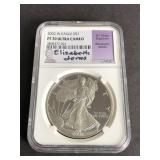 2002 W Silver Eagle Elizabeth Jones NGC PF70 UC